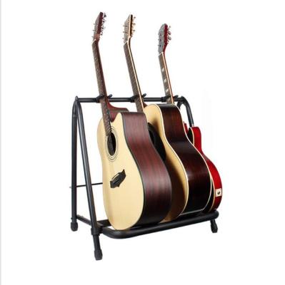 China Modern Organizer Metal Guitar Stand Iron Multi-Guitar Display Rack Holder for Classical Guitar Bass Lute, Musical Instruments à venda