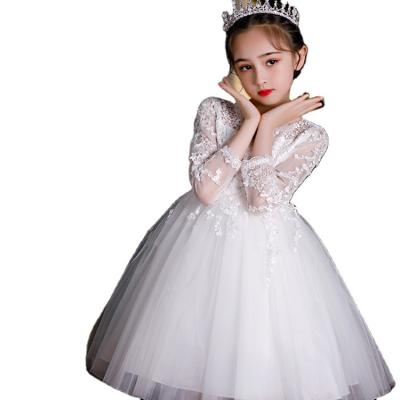 China Washable Baby Bridesmaids Ball Gown Wedding Dress Kids Princess Tutu Dress Dresses for sale