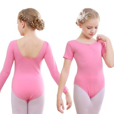 China Soft Babies Shorts Long Sleeve Ballet Dancer Tights For Kids for sale