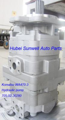 China Komatsu WA470-3 hydraulic pump 705-52-30280 for sale