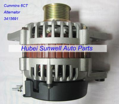 China Cummins 6CT engine alternator 3415691 28V / 70A alternator for sale