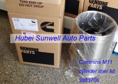 China Cummins M11 engine cyliner liner kit QSM11 cyliner liner 3080760 / 3047188 for sale