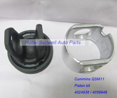 China QSM11 engine piston kit 4059949,4024938, Cummins QSM11 piston 4059948 for sale