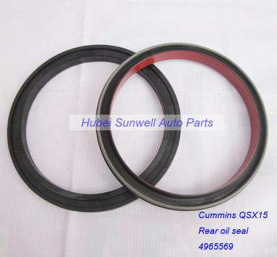 China Cummins QSX15 engine rear oil seal 4965569,3680095, QSX15 oil seal kit 4926527,4101422 for sale