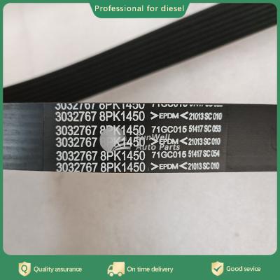 China High-Quality 4BT3.9 Diesel Engine Spare Parts Fan Belt V Ribbed 8PK1450  3032767 for sale