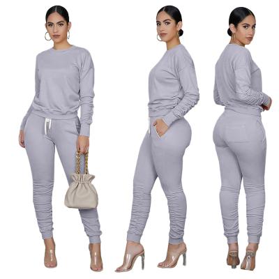 China JE038 Custom logo QUICK DRY 2 piece custom logo QUICK DRY women sets jogging 2 piece set women 2 piece set clothing for sale