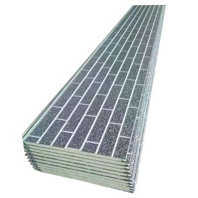 China Heat Insulation Material Steel 3D Metal Sandwich Exterior Modern Decorative Galvanized Roughing Cut Out Wall Panel For Workshop for sale