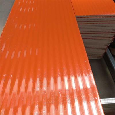 China Modern Heat Insulation Heat Insulation House Metal Container Decorative PU Sandwich Panel for sale