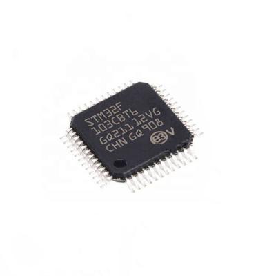 China New standard original MCU FLASH 48LQFP CHIP Microcontroller STM32F103CBT6 32BIT 128KB for sale