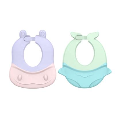 China Sustainable Adjustable Kids Baby Silicone Safe Shower Hat For Bathing for sale