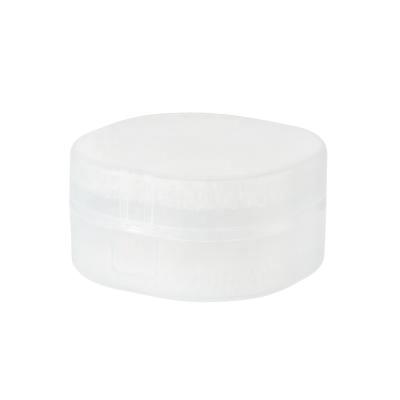 China Travel Sustainable Creative Rounded Portable Plastic Soap Seal Box With Foaming Sponge for sale