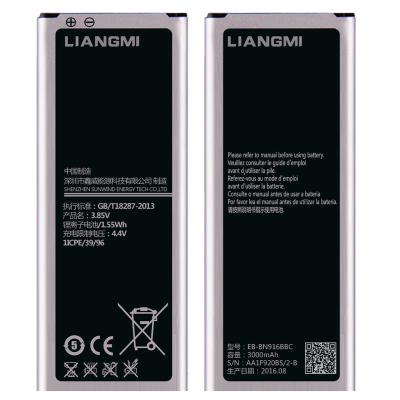 China High Quality Mobile Phone Battery 3000mAh Replacement Batteries For Samsung Galaxy Note 4 SM-N9100 SM-N910 SM-N910 for sale