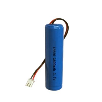 China Phone 3.7V 2600mAh 18650 Lithium Battery Battery Pack For Cure Light for sale