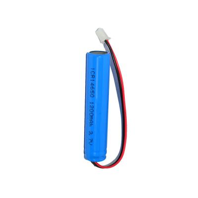 China Cylindrical Phone 3.7v 1200mah 14650 Li-ion Battery For Medical Equipment Medical Device for sale