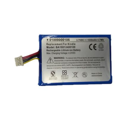 China Consumer Electronics Battery For Kindle D00111 K170-1001-00 BA1001 Kindle 1 eBook for sale