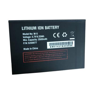 China Home Appliances Rechargeable Li-ion Battery For Netgear Aircard 770S Router Wireless Battery 5200077 W-5 3.7v 2500mah for sale