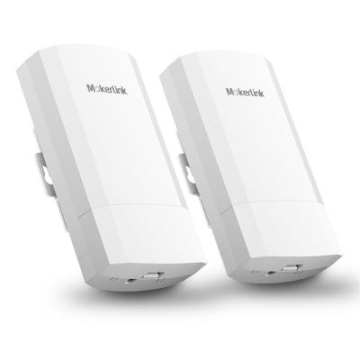 China MokerLink WiFi Outdoor Bridge, Wireless Outdoor CPE for PtP and PtMP transmission, 5.8GHz 900Mbps 2-3KM distance, with PoE adapter, for sale