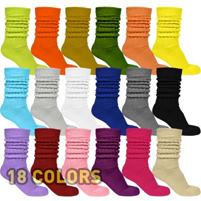 China Uron QUICK DRY brand the most popular long winter heavy slouch socks for women slouch socks for sale