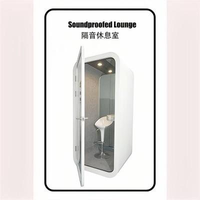 China Modern Office Pod Customized Phone Booth Cast Corner Modern Tiny House Design Prefab Office Room Sound Proof for sale