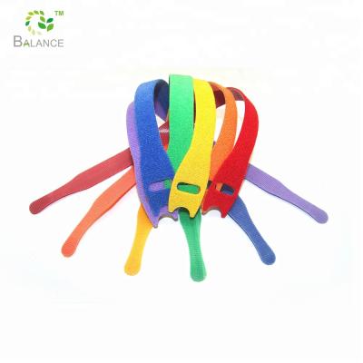 China Eco - Friendly Back To Hook Loop Cable Tie Back Self Locking Cable Tie for sale