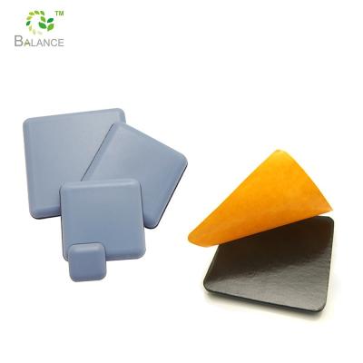 China Can be used on Glass Glider High Quality PTFE Round Furniture Easy Square Sliders Pad for sale