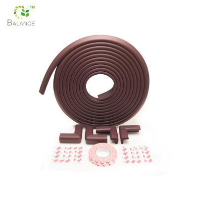 China Eco-freindly Baby Safety Desk Table Edge Corner Cushion Guard Strip Softener Bumper Protector with Sticker for sale