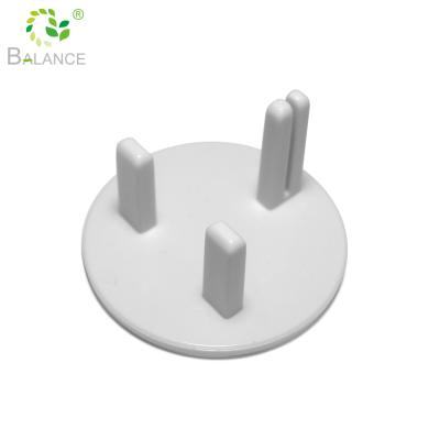 China Anti Electric Shock EU Plug Child Safe Plastic Cover Plug Guard For Baby Safety for sale