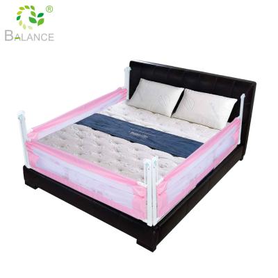 China Hot Selling Adjustable Oxf+fabric+steel Tube Amazon Baby Safety Bed Guard Rail Protection Product Prevent Injured for sale