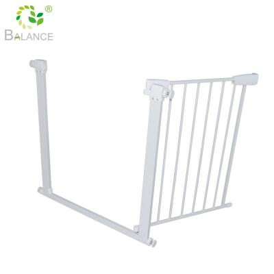 China Lightweight Tube+ABS Hot Selling Custom Design Adjustable Baby Gate Safety Gate Product Baby Gate Fence for sale