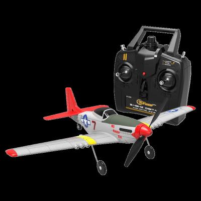 China RC Model Mini Airplane Model P51D 400mm RTF Swept Beginner Park Bug PPE Foam Toys 761-5 Radio Remote Control PPE for sale