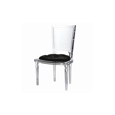 China modern modern acrylic dining chair for home hotel restaurant furniture clear chiavari chairs for sale