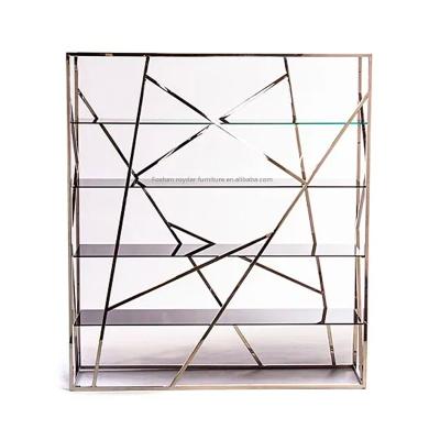 China Modern Rush Wedding High Folding Backdrop Panels Wine Buries Stainless Steel Bar Back for sale