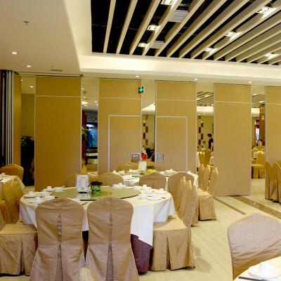 China Contemporary India Wedding Hall Soundproof Movable Operable Partitions for Banquet Hall Collapsable Walls for sale