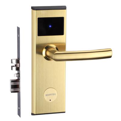 China High Quality Airbnb Hotel Digital Handle Hotel Door Lock Key Card Keykess Smart Lock For Hotel NX360 for sale