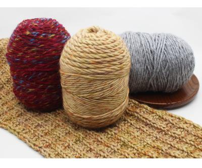 China Dimuni Scarf Crochet Hat Handwoven Knitted Yarn Wool Ball Yarn Pure Thick Rod Anti-Static Thick Needle Handwoven Sweater for sale