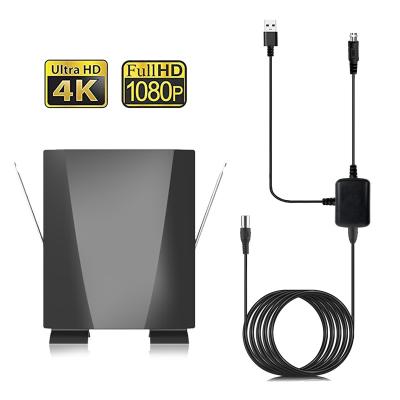 China Receiving Full Signal Outdoor Digital Hd TV Antena HDTV Long Range Digital Aerial High Gain Antenna With Booster Amplifier for sale