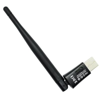 China Factory sales high quality desktop RTL8188 2.4GHZ usb wifi adapter 150Mbps wireless wifi dongle for set top box for sale