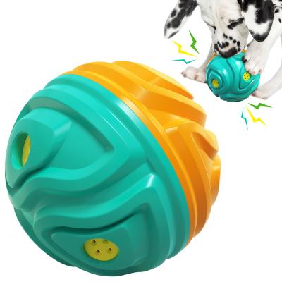 China Viable Custom Custom Indestructible Chew Toy Squeak Dog Toys Pet Chewing Toy Ball Grinding Teeth Cleaning For Aggressive Chewers for sale