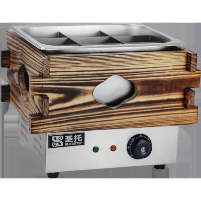 China Hotels Hot Selling Oden Oden Machine Stainless Steel Snack Oden Wood Electric Cooker Machine For Sale for sale