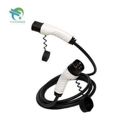 China TTcharger Ev Type 1 / Type - 2 Ev Cable EV Cable Plug Charging Charging Connector ACPQ-SEM3-E7-16 for sale