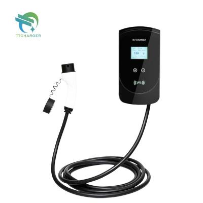 China TTcharger New Design 16a 11kw 3 Phase Type - 2 Ev Charger Evse Wallbox Charging Station With App For Home Use ACC-TE-32-5 for sale