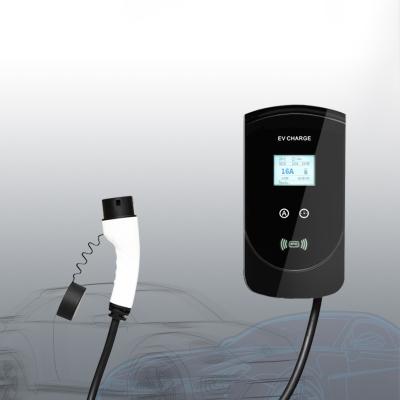 China Factory 7kw AC EV charger wallbox ev charger level 3 electric car charging solar EV charging station ACC-SE-16-5 for sale