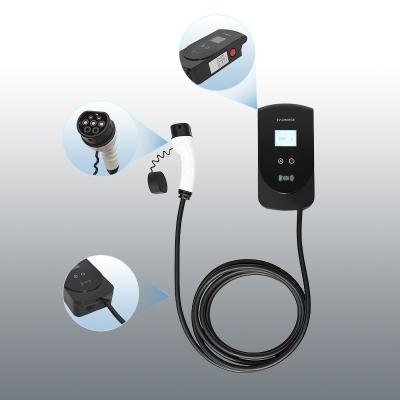 China Factory 7kw AC EV charger wallbox ev charger level 3 electric car charging solar EV charging station ACC-SE-16-5 for sale