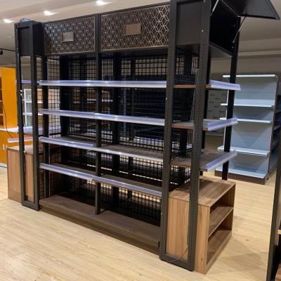 China Double Sided Responsive Display Rack For Shop Supermarket Shelf Gondola Shelving for sale