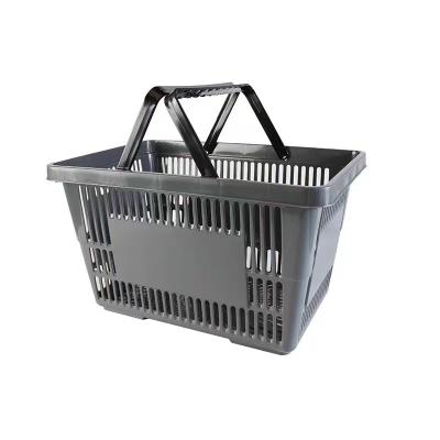 China PP Plastic Supermarket Shopping Basket For Shopping Sea Air Blue Customized Packing Pcs Color Type Size Feature Material Origin Strong Place for sale