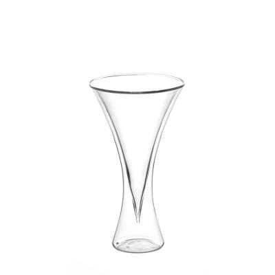 China Wholesale Custom Modern 7.7 Ounce Lead Free Handmade Crystal Glass Champagne Cup for sale