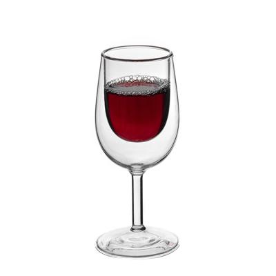 China Customized Crystal Red Round Cup Drinking Decorative Wedding Wine Glass Wine Glass Cup Viable New for sale