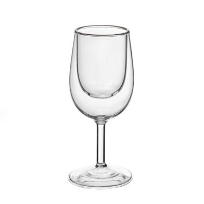 China Excellent Sustainable Material Custom Red Wine Glass Borosilicate Glass Cup For Wine for sale