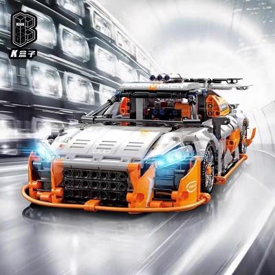 China 1:14 Building Blocks Assembly Model 1435Pcs OG Super Bricks Boy's Building Blocks Assembly Hot Sale Kbox K10215 Racing Car Series RD R85 Race Car Toy for sale