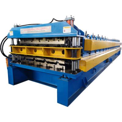 China Hotels USA Popular Color Steel AG And R Panel Roll Panel Forming Machine for sale